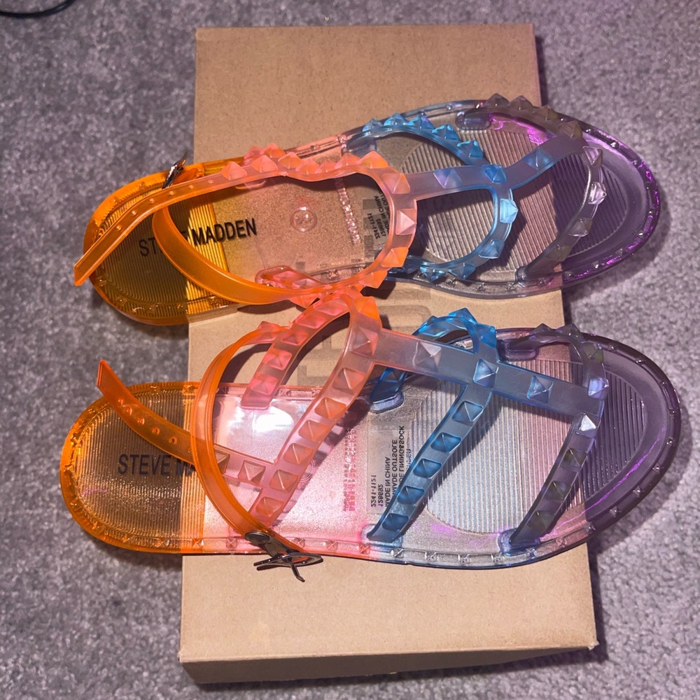 Little Kids Steve Madden Jelly Sandals